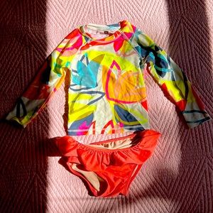 Tea collection swim suit two pieces 4yo